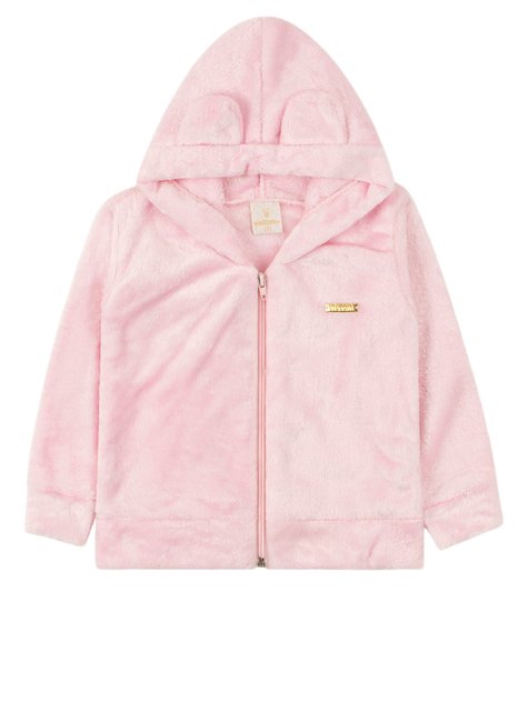 jaqueta infantil feminino peluciado fleece cores viston 5
