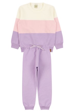 Conjunto Infantil Feminino Moletom Peluciado Cores - Moda Love
