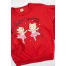 conjunto infantil feminino moletom peluciadoribana canelada ballerina bear moda love 14