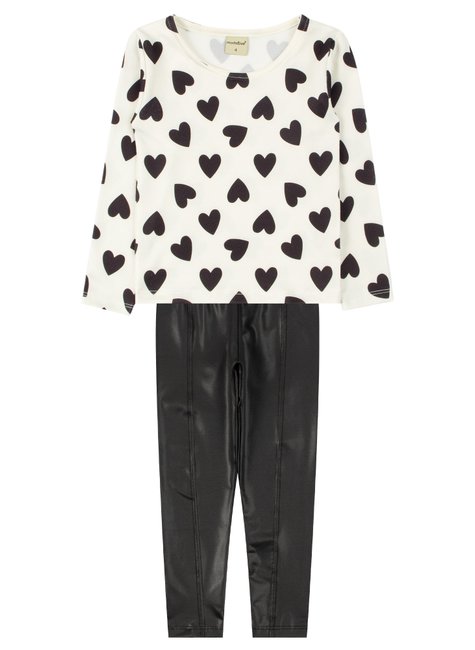 conjunto infantil feminino crepe sublimadocirre coracoes moda love 11