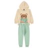 conjunto infantil masculino moletom peluciado bear good boy