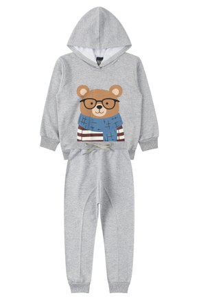 Conjunto Infantil Masculino Moletom Peluciado Bear - Good Boy