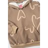 conjunto infantil feminino moletom sublimado peluciado pretty menina doce 3