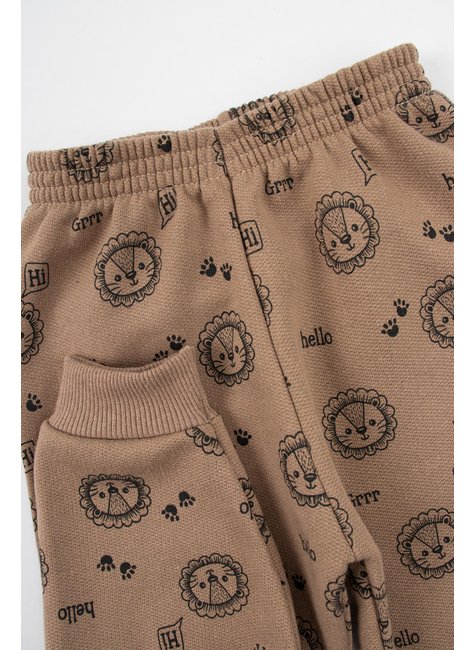 conjunto de bebe masculino moletom peluciadomoletom estampado peluciado cute viston 5
