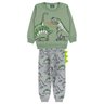 conjunto de bebe masculino moletom peluciadomoletom estampado peluciado dinossauros viston
