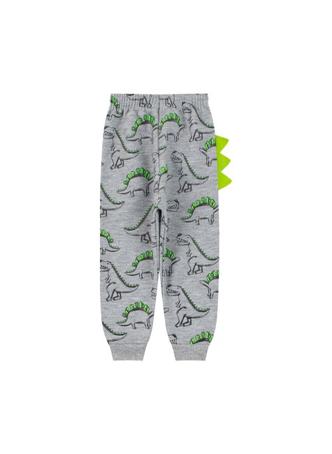conjunto de bebe masculino moletom peluciadomoletom estampado peluciado dinossauros viston 3