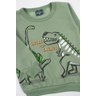conjunto de bebe masculino moletom peluciadomoletom estampado peluciado dinossauros viston 4