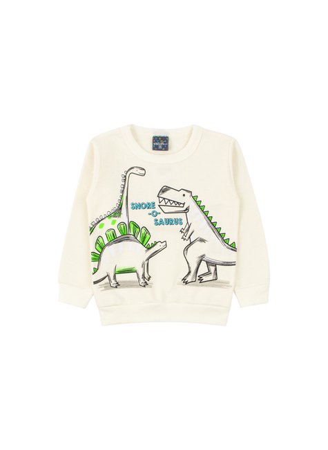 conjunto de bebe masculino moletom peluciadomoletom estampado peluciado dinossauros viston 7