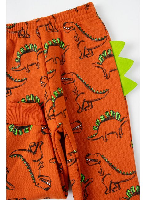 conjunto de bebe masculino moletom peluciadomoletom estampado peluciado dinossauros viston 10