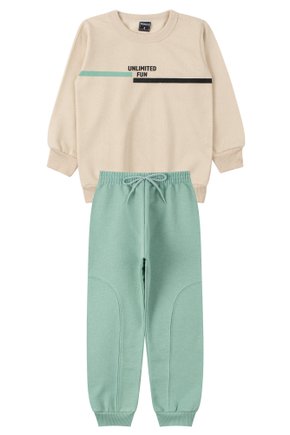 Conjunto Infantil Masculino Moletom Peluciado Unlimited Fun - Mino's