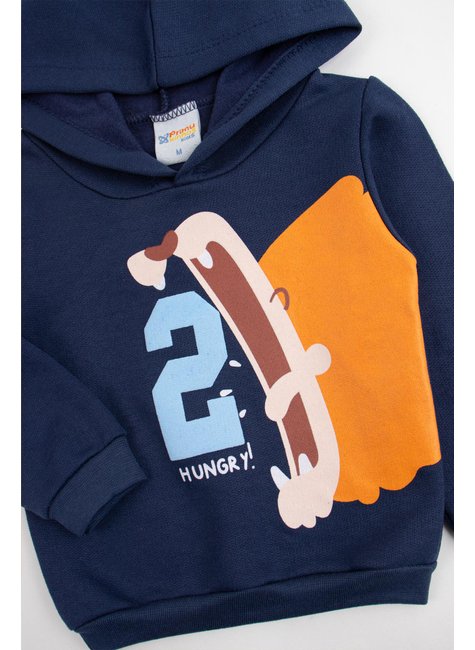 conjunto de bebe masculino moletom peluciado hungry primo s gueda 4