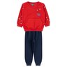 conjunto de bebe masculino moletom peluciado baby dog viston