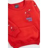 conjunto de bebe masculino moletom peluciado baby dog viston 4