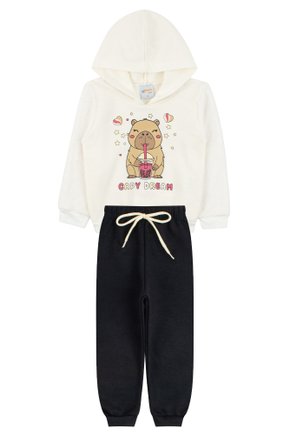 Conjunto de Bebê Feminino Moletom Peluciado/Pelo Capy Dream - Primo's Gueda
