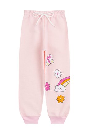 Calça Infantil Feminino Moletom Peluciado Rainbow - Primo's Gueda