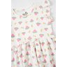 vestido infantil feminino malha ana ruga charme menina doce 4