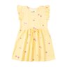 vestido infantil feminino malha ana ruga charme menina doce