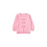 conjunto infantil feminino moletom peluciado lacinhos moda love 2