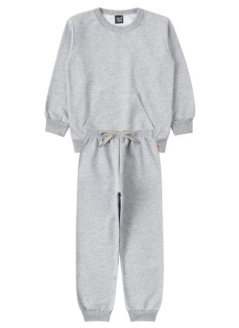 conjunto infantil masculino moletom peluciado estiloso good boy 6