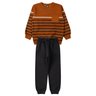 conjunto infantil masculino moletom peluciado cool good boy