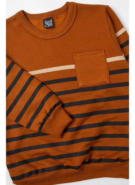 conjunto infantil masculino moletom peluciado cool good boy 4