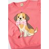 conjunto infantil feminino moletom peluciadosuplex sublimado cute dog moda love 9