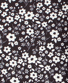 Preto/Florzinhas