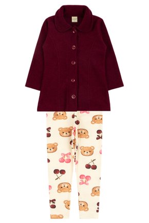 Conjunto Infantil Feminino Bouclê Peluciado/Suplex Sublimado Charme - Moda Love