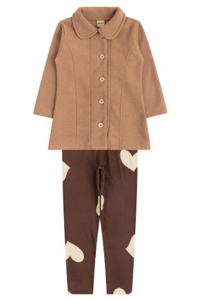 Conjunto Infantil Feminino Bouclê Peluciado/Suplex Sublimado Charme - Moda Love