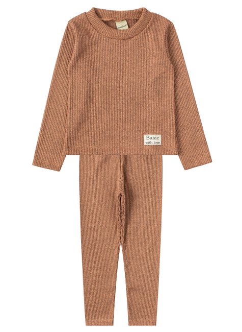 conjunto infantil feminino ribana caneladapeluciada colors moda love