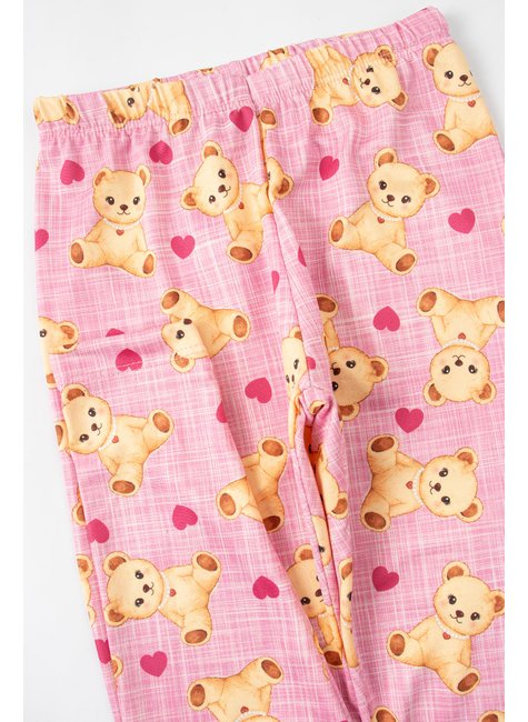 conjunto infantil feminino moletom peluciadosuplex sublimado ursinha menina doce 5