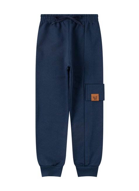 calca infantil masculino moletom peluciado cores good boy 2