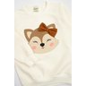 conjunto infantil feminino moletom peluciado charming menina doce 4