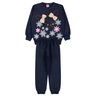 conjunto infantil feminino moletom peluciado winter menina doce