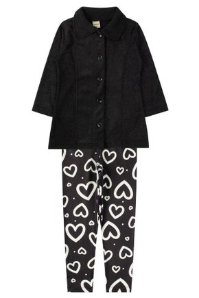 Conjunto Infantil Feminino Bouclê Peluciado/Suplex Sublimado Charme - Moda Love