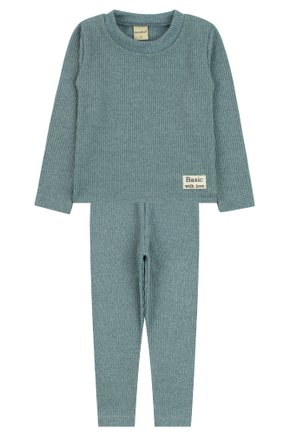Conjunto Infantil Feminino Ribana Canelada/Peluciada Colors - Moda Love