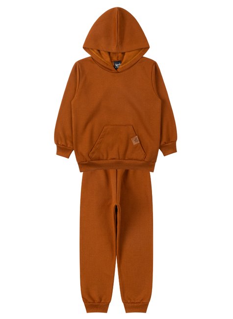conjunto infantil masculino moletom peluciado estiloso good boy