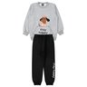 conjunto infantil masculino moletom peluciado stay happy good boy 11