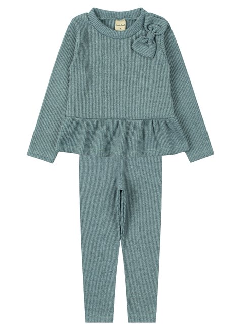 conjunto infantil feminino ribana caneladapeluciada laco moda love 6