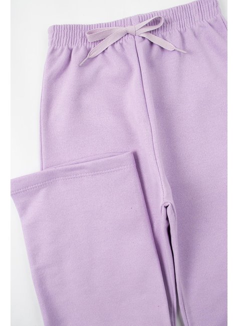 calca wide leg infantil feminino moletom peluciado cores menina doce 4