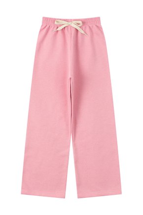 Calça Wide Leg Infantil Feminino Moletom Peluciado Cores - Menina Doce