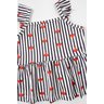 conjunto infantil feminino suplex sublimadomoletinho listras coracoes menina doce 4