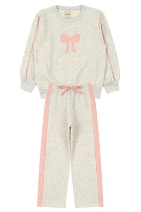Conjunto Infantil Feminino Moletom Peluciado Charming - Moda Love