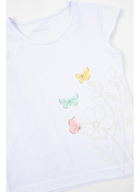 conjunto infantil feminino meia malhamoletinho butterflies moda love 9