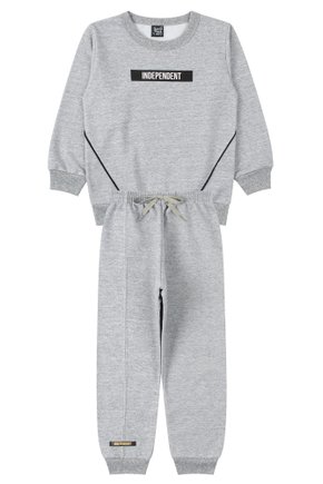 Conjunto Infantil Masculino Moletom Peluciado Independent - Good Boy