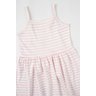 vestido infantil feminino meia malha rotativa listras moda love 2
