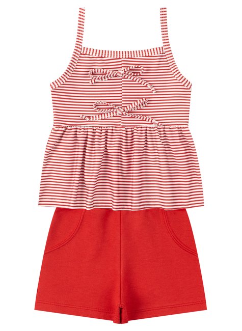 conjunto infantil feminino suplex sublimadomoletinho listras moda love 6