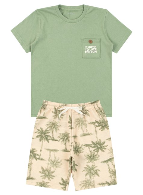 conjunto infantil masculino meia malhamoletinho sublimado for fun moda love 6