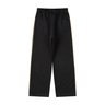calca wide leg infantil feminino moletom peluciado estilosa menina doce 2