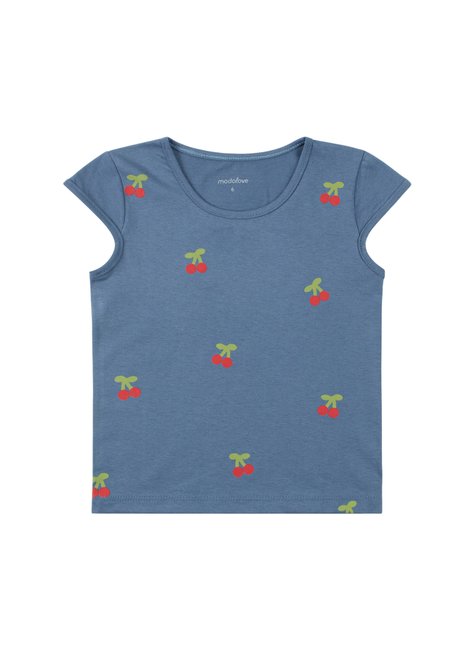 conjunto infantil feminino meia malhamoletinho cerejas moda love 2